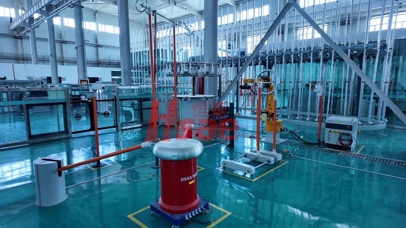 35kV绝缘杆、验电器智能流水化试验平台